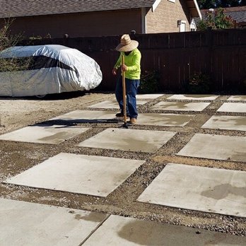 Greenplanet Artificial Grass Installation - Preparing the dirt - Artificial Turf Near Me - Anaheim, California