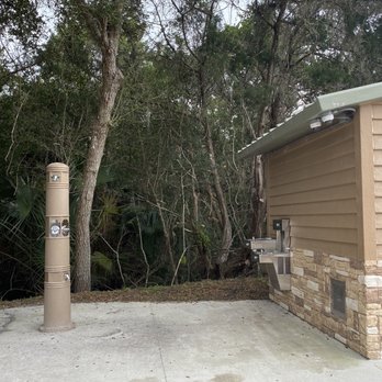 Ocean Hammock Park Walkway - Outdoor shower and water fountain - Parks Near Me - St Augustine Beach, Florida Ocean Hammock Park Walkway - Outdoor shower and water fountain - Parks Near Me - St Augustine Beach, Florida