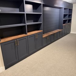 BTB Construction & Development - Custom built in for 85 inch tv