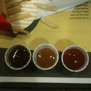 McDonald's - Yes! They finally got BBQ sauce along with sweet and sour & the usual ketchup :) - Fast Food Near Me - Brooklyn, New York