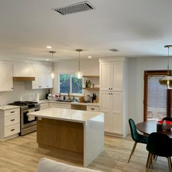 So Cal KBLA - Custom kitchen and island remodel