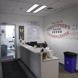 Christopher's Collision Center - Front desk / Reception