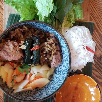 Anh and Chi - deconstructed vermicelli bowl - Vietnamese Near Me - Vancouver, British Columbia