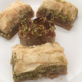 Baklovah Bakery - Coconut baklava in the middle and walnut on the outside. - Desserts Near Me - San Antonio, Texas Baklovah Bakery - Coconut baklava in the middle and walnut on the outside. - Desserts Near Me - San Antonio, Texas