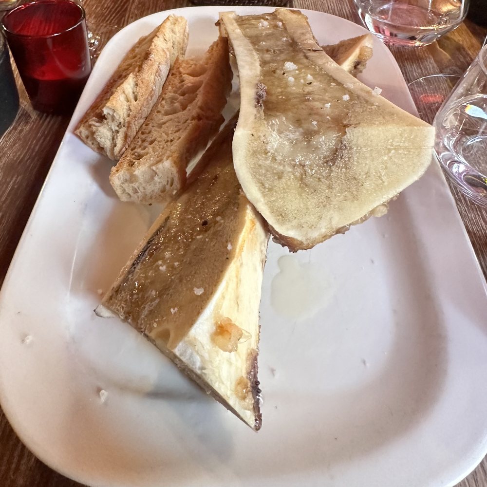 Au Père Louis - Bone Marrow with Crusty French Bread and Sea Salt (not pictured) - Wine Bars Near Me - Paris, 75 Au Père Louis - Bone Marrow with Crusty French Bread and Sea Salt (not pictured) - Wine Bars Near Me - Paris, 75