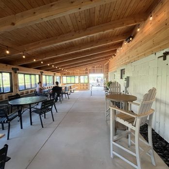 61 Vineyard - Back patio - Wine Tasting Room Near Me - Damascus, Maryland