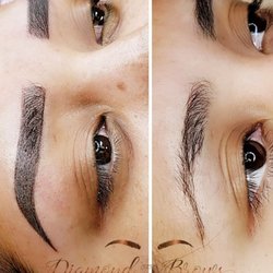 Diamond Brows Microblading - Microblading and powder combo