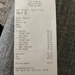 Receipt for the $7.50 for a few chopped up tomato pieces. Receipt for the $7.50 for a few chopped up tomato pieces.
