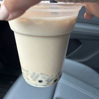 Honey B Tea House - Rose milk tea with boba & lychee - Coffee & Tea Near Me - San Francisco, California