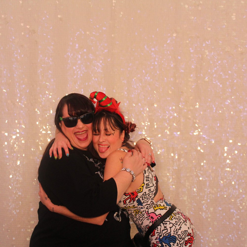 Special Occasions DJ & Lighting - photobooth lighting was too dark and yellow. The backdrop is supposed to be white glitter. - DJs Near Me - Brea, California Special Occasions DJ & Lighting - photobooth lighting was too dark and yellow. The backdrop is supposed to be white glitter. - DJs Near Me - Brea, California