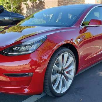 The Gold Wurks - 2018 Tesla Model 3 Performance - Auto Detailing Near Me - Roseville, California