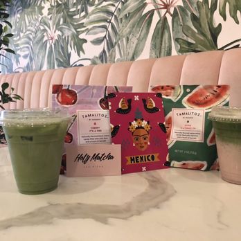 Holy Matcha - Holy glow and strawberry matcha - Tea Rooms Near Me - San Diego, California Holy Matcha - Holy glow and strawberry matcha - Tea Rooms Near Me - San Diego, California