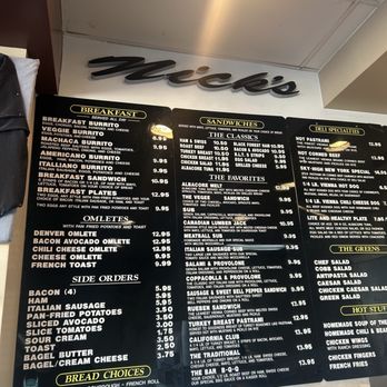 Nick's Deli II - Menu - Delis Near Me - Los Alamitos, California Nick's Deli II - Menu - Delis Near Me - Los Alamitos, California