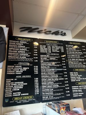 Menu photo 1 Nick's Deli II Los Alamitos, CA Menu photo 1 Nick's Deli II Los Alamitos, CA