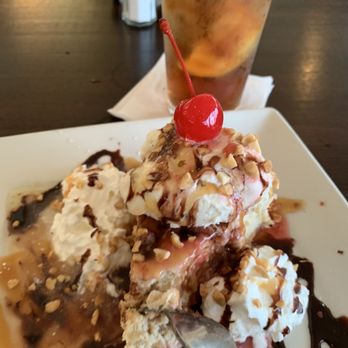 Nick and Jake's - Banana Split cheese cake - American Near Me - Shawnee, Kansas Nick and Jake's - Banana Split cheese cake - American Near Me - Shawnee, Kansas