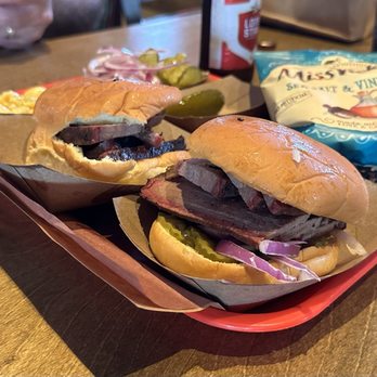 Terry Black's Barbecue - Waco - Brisket sandwiches. - Barbeque Near Me - Waco, Texas