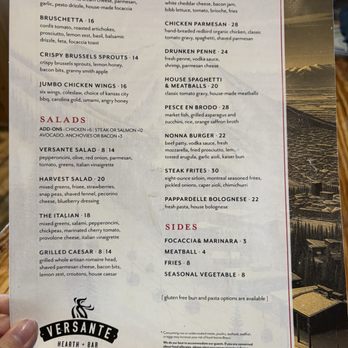 Versante Hearth + Bar - Pizza Near Me - Park City, Utah Versante Hearth + Bar - Pizza Near Me - Park City, Utah