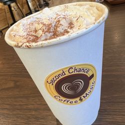 Second Chance Coffee and Music - Eggnog Latte