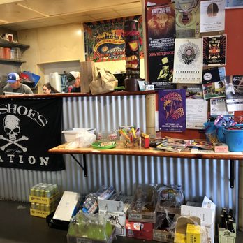 Beach Hut Deli - a table with various items on it - Delis Near Me - Bend, Oregon Beach Hut Deli - a table with various items on it - Delis Near Me - Bend, Oregon