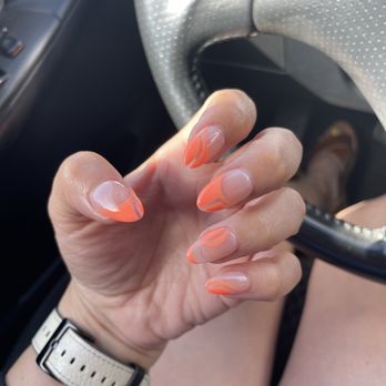 MOI Nails Studio - Very cute design but disappointed by the polish on skin and missing from side of nails - Nail Salons Near Me - Los Angeles, California MOI Nails Studio - Very cute design but disappointed by the polish on skin and missing from side of nails - Nail Salons Near Me - Los Angeles, California
