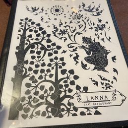 Menu cover Menu cover