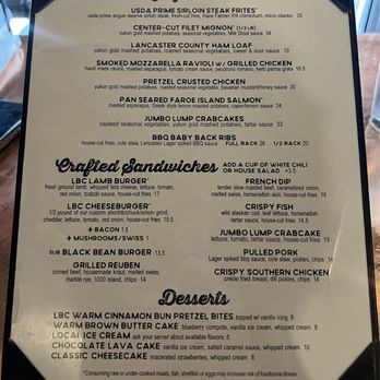 Lancaster Brewing Company - Menu - New American Near Me - Lancaster, Pennsylvania Lancaster Brewing Company - Menu - New American Near Me - Lancaster, Pennsylvania