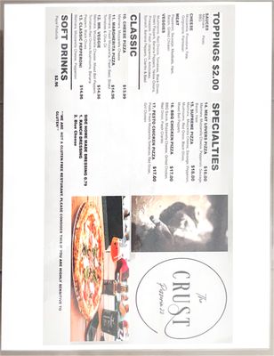 Menu photo 4 The Crust Pizzeria 28 Angleton, TX Menu photo 4 The Crust Pizzeria 28 Angleton, TX