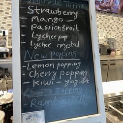 Tea N’ Boba - Menu
