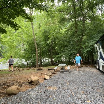 Jonesborough / Cherokee NF KOA - Site #34 with a 45 foot RV -full hookup - Campgrounds Near Me - Jonesborough, Tennessee Jonesborough / Cherokee NF KOA - Site #34 with a 45 foot RV -full hookup - Campgrounds Near Me - Jonesborough, Tennessee