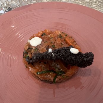 Bloom & Bee - Salmon tartar - New American Near Me - Houston, Texas