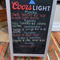 The Winner's Circle Saloon & Grille - Specials