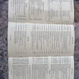 August 2026 menu front