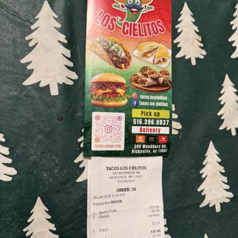 Tacos  Los Cielitos - Menu - Juice Bars & Smoothies Near Me - Hicksville, New York