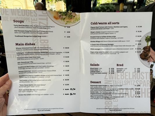 Menu photo 2 Wirtshaus Zattl Vienna, 9
