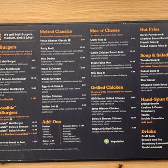 The Melt - Menu - New American Near Me - Irvine, California The Melt - Menu - New American Near Me - Irvine, California