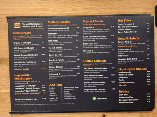 Menu photo 8 The Melt Irvine, CA Menu photo 8 The Melt Irvine, CA