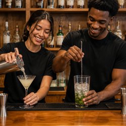 ABC Bartending School - Inside our hands-on bartending training classroom in Fayetteville, NC.