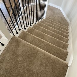 Staircase carpeting