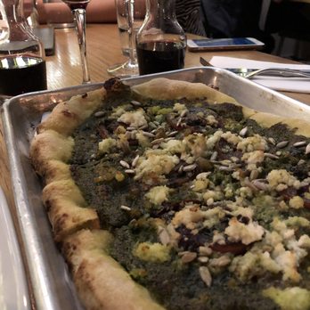 Double Zero - Basil sunflower pesto pizza - Pizza Near Me - New York, New York Double Zero - Basil sunflower pesto pizza - Pizza Near Me - New York, New York