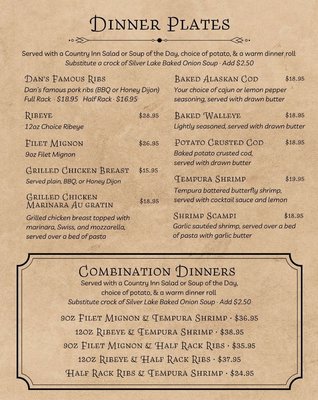 Menu photo 5 Silver Lake Country Inn West Bend, WI Menu photo 5 Silver Lake Country Inn West Bend, WI
