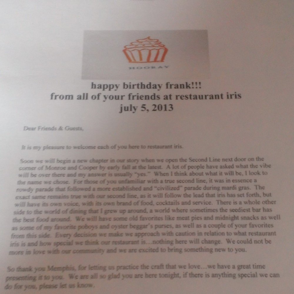 Restaurant Iris - Such a special touch! - Cajun/Creole Near Me - Memphis, Tennessee Restaurant Iris - Such a special touch! - Cajun/Creole Near Me - Memphis, Tennessee