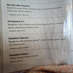 Mare Pizza - Menu