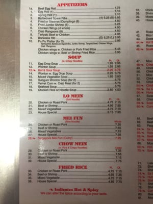 Menu photo 6 New York Restaurant Cornelius, NC Menu photo 6 New York Restaurant Cornelius, NC
