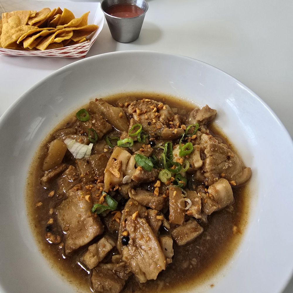 Pork belly. Awesome. No smell .clean and delicious with white rice Pork belly. Awesome. No smell .clean and delicious with white rice