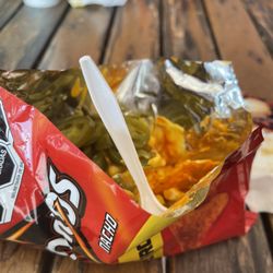 Las Delicias De Michoacan - Doritos with corn, cheese, jalapeños