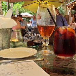 Beautiful outside seating.