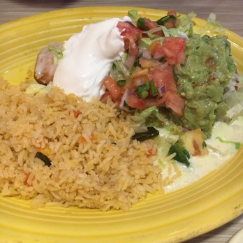 Monterrey - Wife's chicken chimmichanga. Delicious!!! - Mexican Near Me - Charlotte, North Carolina