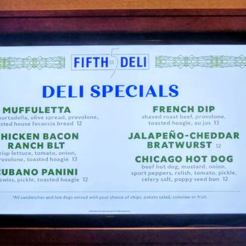 Fifth Street Deli - Delis Near Me - Saint Charles, Missouri