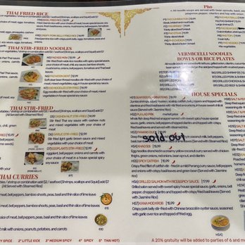 Rice & Spicy - Menu - Thai Near Me - San Antonio, Texas