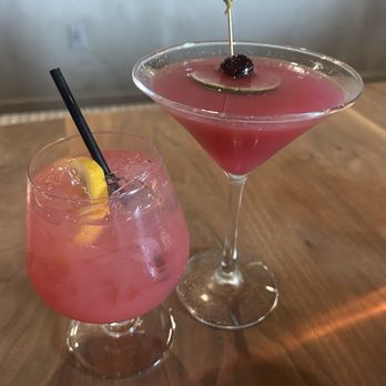 Echo & Rig - Left to right - Hibiscus Haze, Blueberry Bliss - Steakhouses Near Me - Sacramento, California